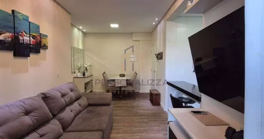 Apartamento para venda no condominio flex jundiai ii, jardim florida jundiai, sp com 2 dormitorios sendo 1 suite