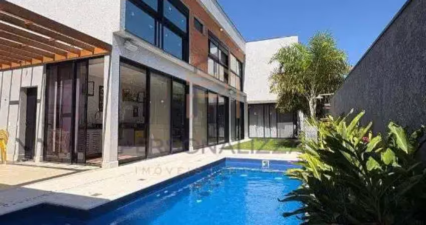 Lindo casa para a venda com 4 quartos, sendo 3 suites, no Condominio Brisas Jundiai, Jardim Samambaia - SP