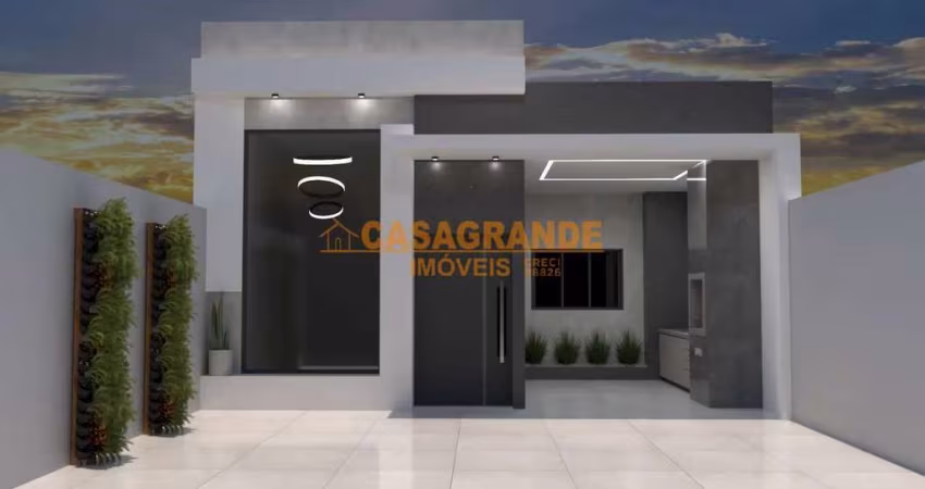 Casa com 03 quartos, 110m² no Setville Altos de São José  SJC