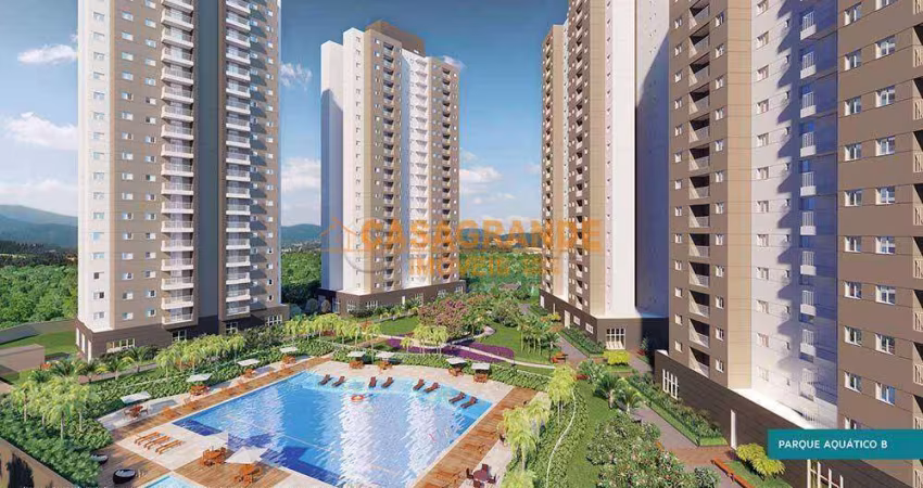 Apartamento com 02 quartos, 62m² no Pagador de Andrade- Jacareí SP