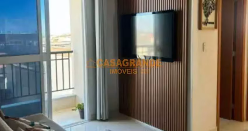 Apartamento à venda - 2 quartos, varanda, 50m² - res. bosque dos ipês sjc