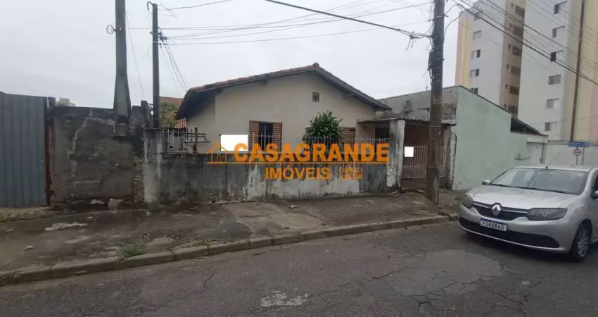 Terreno com 300 metros quadrados casa antiga na vila industrial, sjcampos,