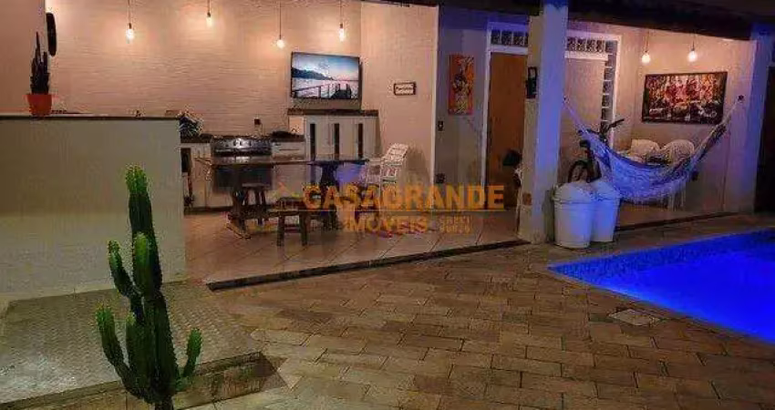 Casa com 3 dormitórios à venda, 157 m²- parque industrial - são josé dos campos/sp