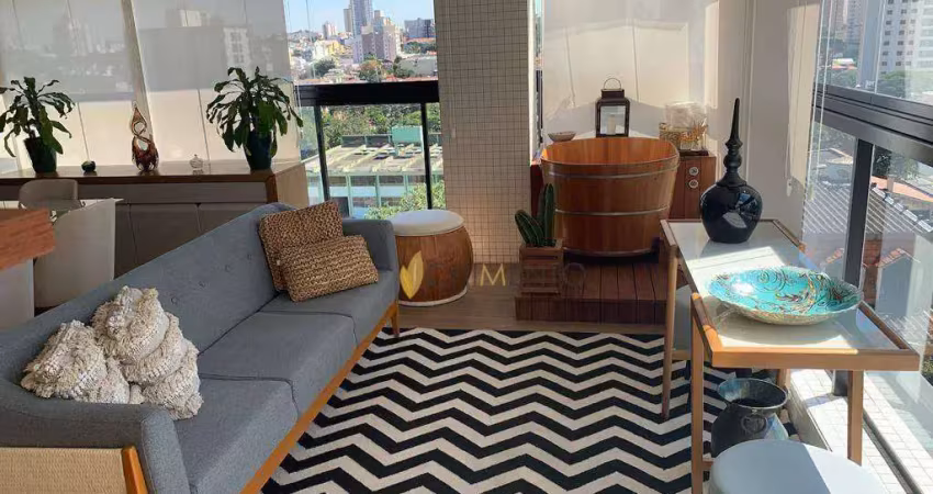 Apartamento com 3 dormitórios à venda, 139 m² por r$ 1.790.000 - jardim - santo andré/sp