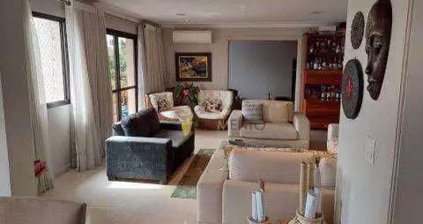 Apartamento com 4 dormitórios à venda, 193 m² por r$ 2.650.000,00 - moema - são paulo/sp