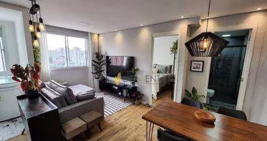Apartamento com 1 dormitório à venda, 36 m² por r$ 260.000,00 - cambuci - são paulo/sp