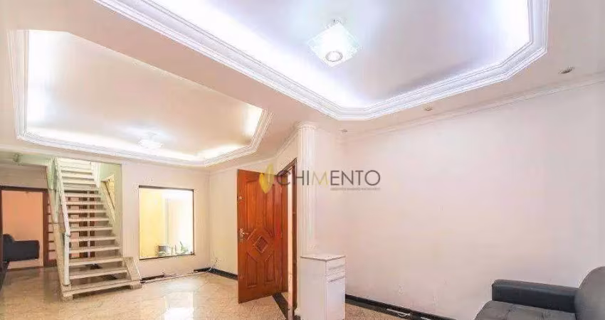 Casa com 4 dormitórios, 286 m² - venda por r$ 1.850.000,00 ou aluguel por r$ 7.270,00/mês - jardim - santo andré/sp
