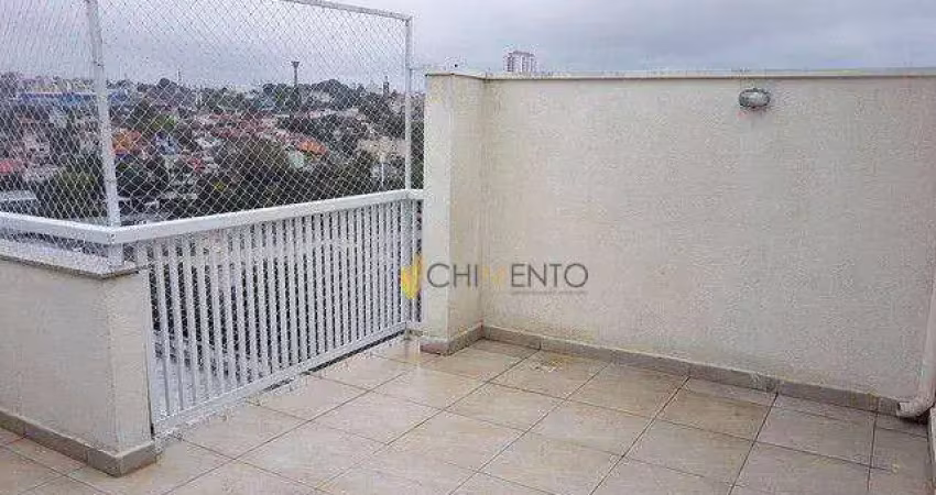 Cobertura com 3 dormitórios à venda, 130 m² por r$ 450.000,00 - vila tibiriçá - santo andré/sp