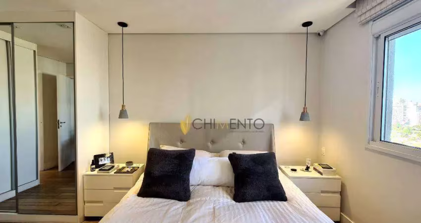 Apartamento com 2 dormitórios à venda, 134 m² por r$ 2.480.000,00 - brooklin - são paulo/sp