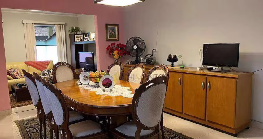 Casa com 3 dormitórios à venda, 232 m² por r$ 1.400.000,00 - vila camilópolis - santo andré/sp