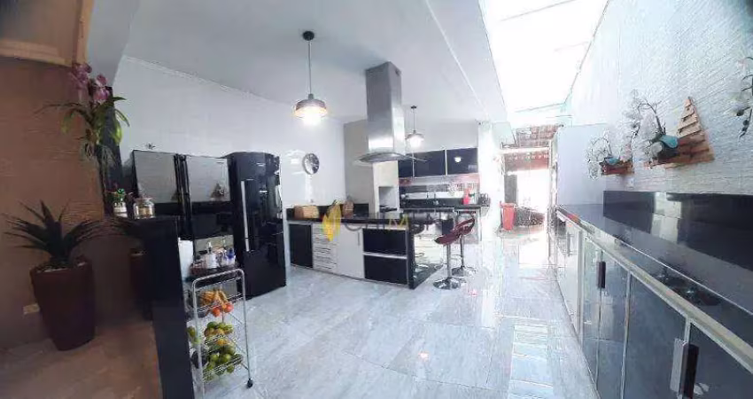Casa com 5 dormitórios à venda, 299 m² por r$ 2.468.000,00 - jardim - santo andré/sp
