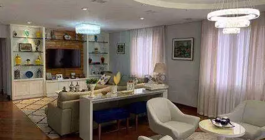 Apartamento com 4 dormitórios à venda, 310 m² por r$ 2.490.000 - jardim - santo andré/sp