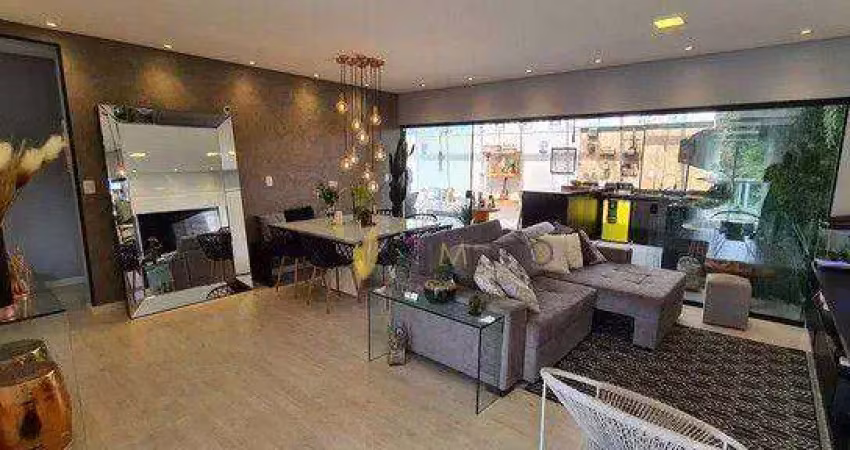 Cobertura com 3 dormitórios à venda, 188 m² por r$ 1.389.000,00 - vila baeta neves - são bernardo do campo/sp