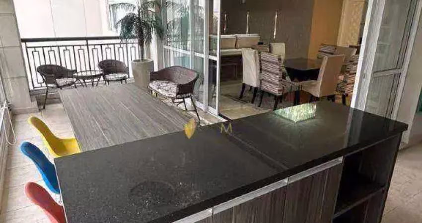 Apartamento com 3 dormitórios à venda, 177 m² por r$ 2.090.000,00 - campestre - santo andré/sp