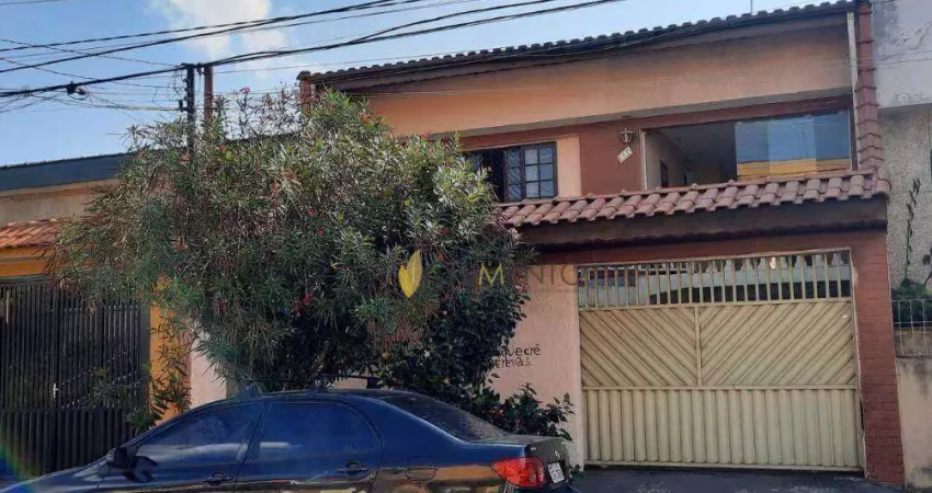 Casa com 3 dormitórios à venda, 227 m² por r$ 680.000 - vila camilópolis - santo andré/sp