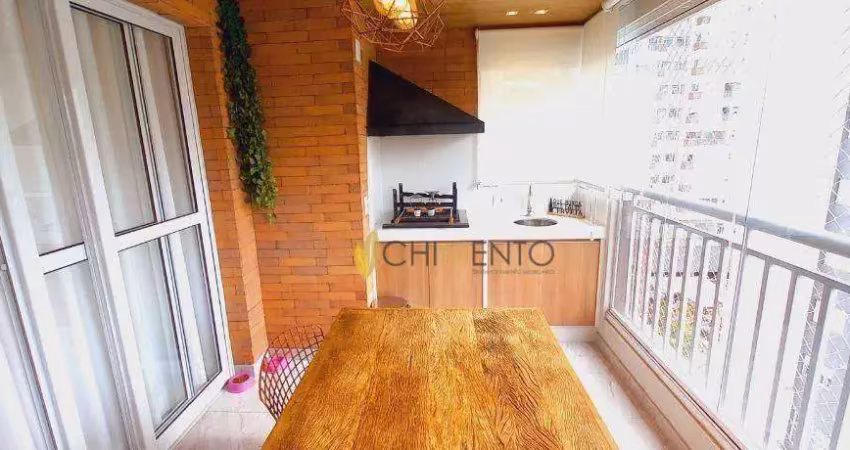 Apartamento com 3 dormitórios à venda, 103 m² por r$ 1.150.000,00 - vila assunção - santo andré/sp