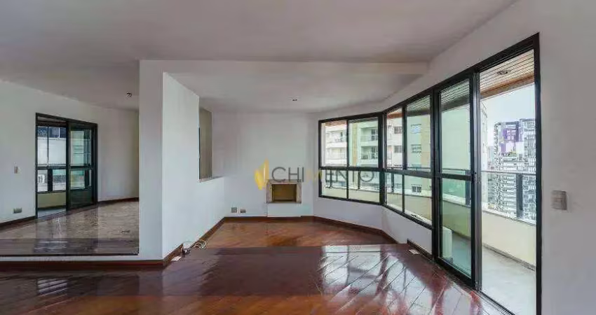 Apartamento com 4 dormitórios à venda, 220 m² por r$ 2.499.000 - moema - são paulo/sp