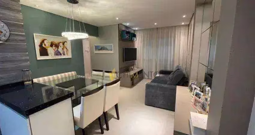 Apartamento com 3 dormitórios à venda, 74 m² por r$ 630.000,00 - rudge ramos - são bernardo do campo/sp