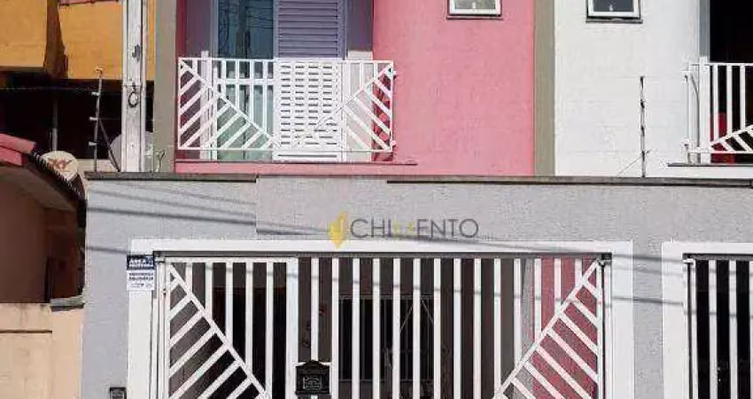 Casa com 3 dormitórios à venda, 110 m² por r$ 440.000 - jardim ipanema - santo andré/sp