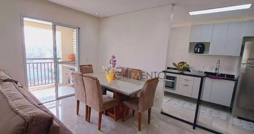 Apartamento com 3 dormitórios à venda, 84 m² por r$ 669.000,00 - vila américa - santo andré/sp
