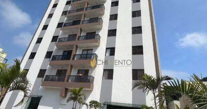 Apartamento com 3 dormitórios, 78 m² - venda por r$ 490.000 ou aluguel por r$ 3.500/mês - vila valparaíso - santo andré/sp