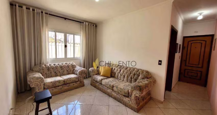 Apartamento com 3 dormitórios à venda, 90 m² - vila bastos - santo andré/sp