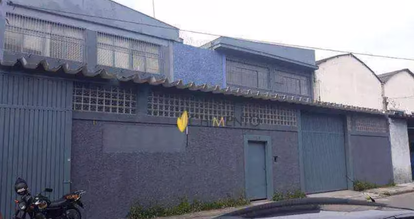Galpão à venda, 940 m² por r$ 2.430.000,00 - jardim portinari - diadema/sp