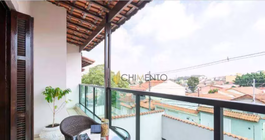 Casa com 3 dormitórios à venda, 437 m² por r$ 1.430.000,00 - vila lucinda - santo andré/sp