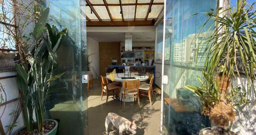 Cobertura com 2 dormitórios à venda, 112 m² por r$ 1.750.000,00 - moema - são paulo/sp