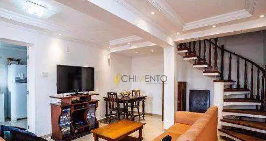 Sobrado com 4 dormitórios à venda, 222 m² por r$ 840.000,00 - vila leopoldina - santo andré/sp