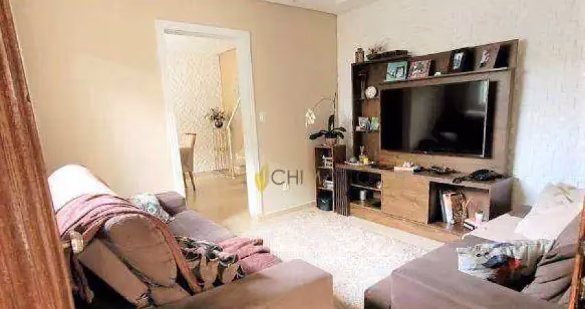 Casa com 3 dormitórios à venda, 108 m² por r$ 687.000,00 - vila alzira - santo andré/sp