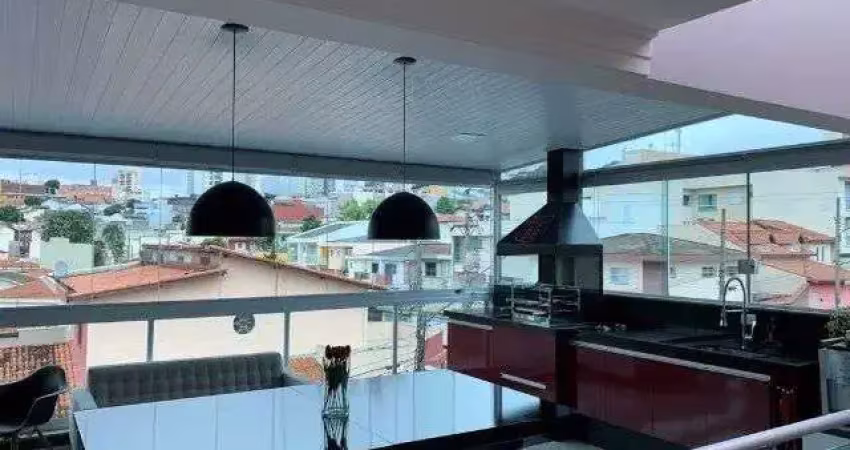 Casa com 2 dormitórios à venda, 118 m² por r$ 885.000 - vila scarpelli - santo andré/sp