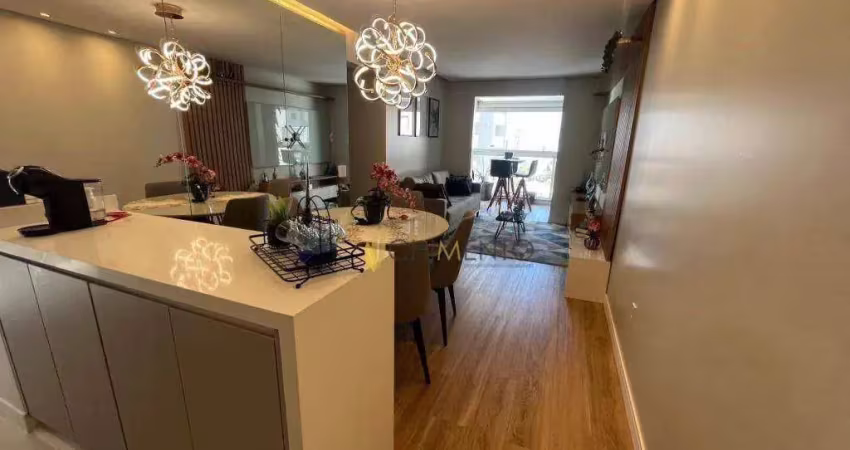 Apartamento com 3 dormitórios à venda, 70 m² por r$ 800.000 - parque das nações - santo andré/sp