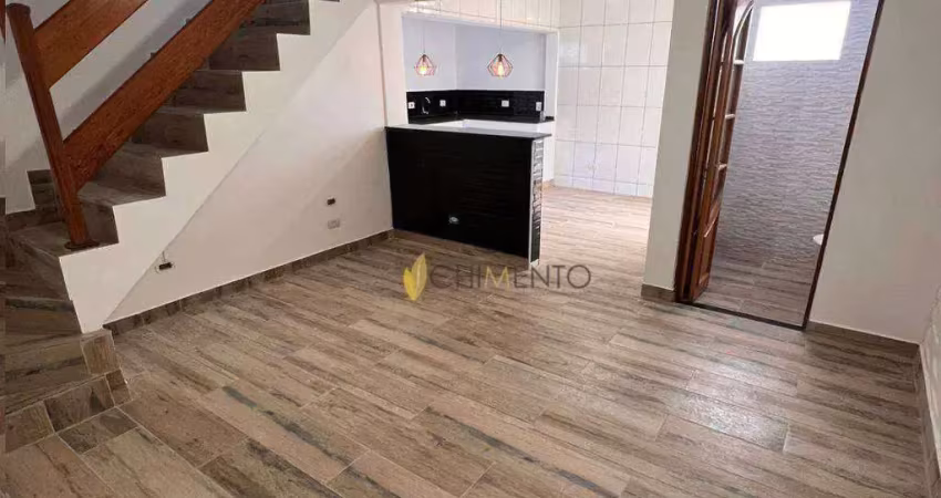 Casa com 2 dormitórios à venda, 119 m² por r$ 495.000 - jardim santo alberto - santo andré/sp