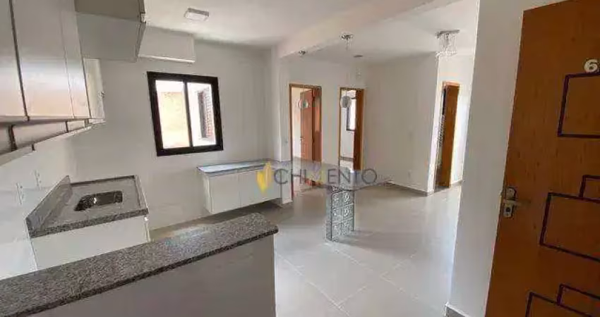 Apartamento com 2 dormitórios à venda, 44 m² por r$ 352.000,00 - jardim ocara - santo andré/sp