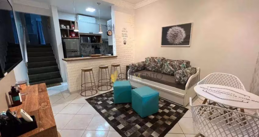 Apartamento com 1 dormitório à venda, 56 m² por r$ 1.200.000,00 - riviera de são lourenço - bertioga/sp