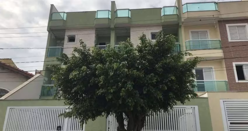 Cobertura com 2 dormitórios à venda, 106 m² por r$ 390.000,00 - vila tibiriçá - santo andré/sp
