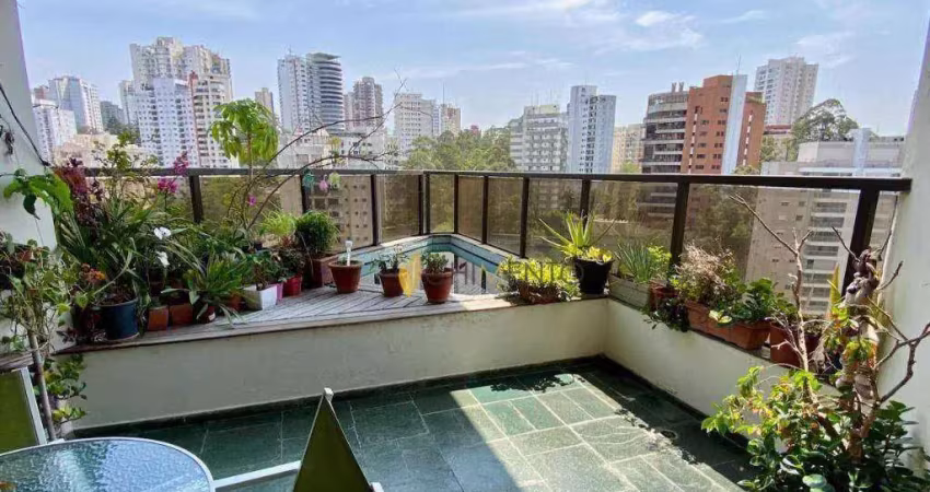 Apartamento com 3 dormitórios à venda, 198 m² por r$ 1.000.000,00 - vila andrade - são paulo/sp