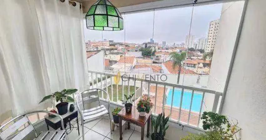 Apartamento com 2 dormitórios à venda, 63 m² por r$ 430.000 - vila oratório - são paulo/sp