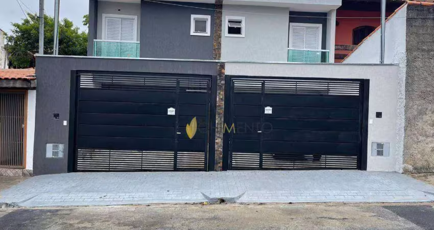 Casa com 2 dormitórios à venda, 70 m² por r$ 540.000,00 - parque das nações - santo andré/sp