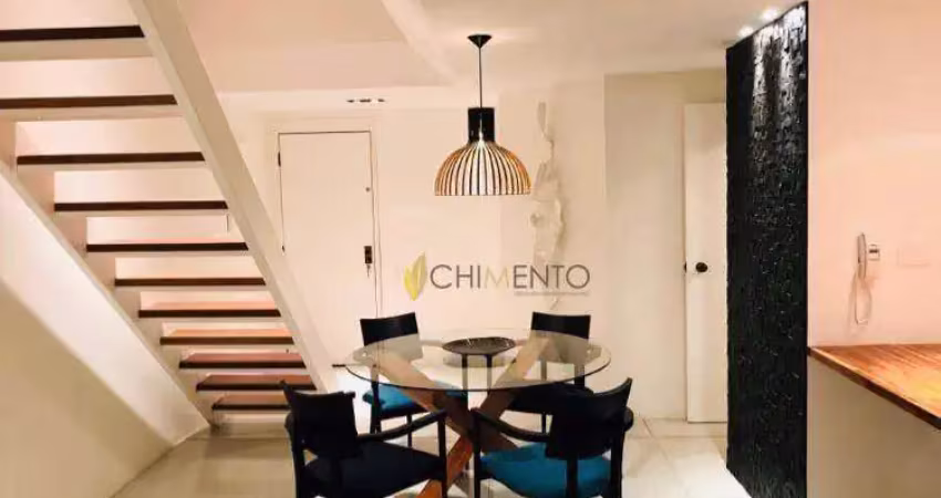 Apartamento com 1 dormitório à venda, 97 m² - jardim - santo andré/sp
