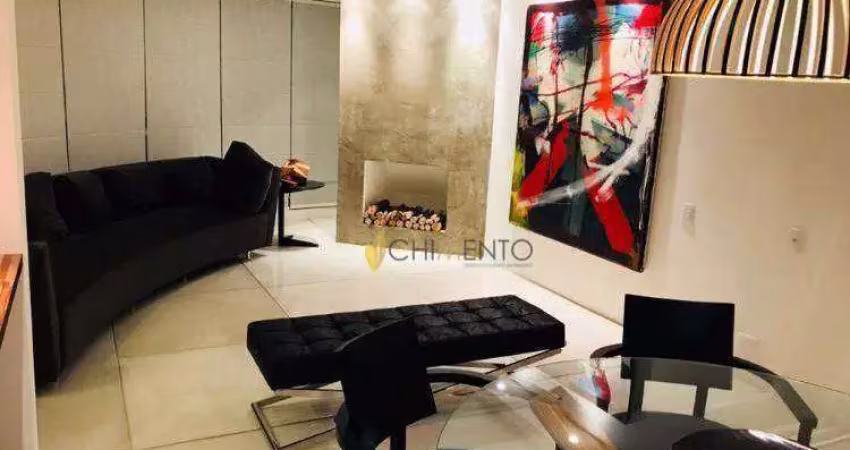 Apartamento com 1 dormitório à venda, 97 m² por r$ 1.030.000,00 - jardim - santo andré/sp