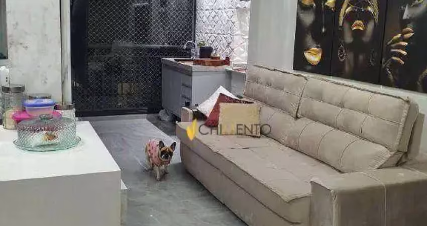 Apartamento com 3 dormitórios à venda, 74 m² por r$ 780.000,00 - jardim - santo andré/sp