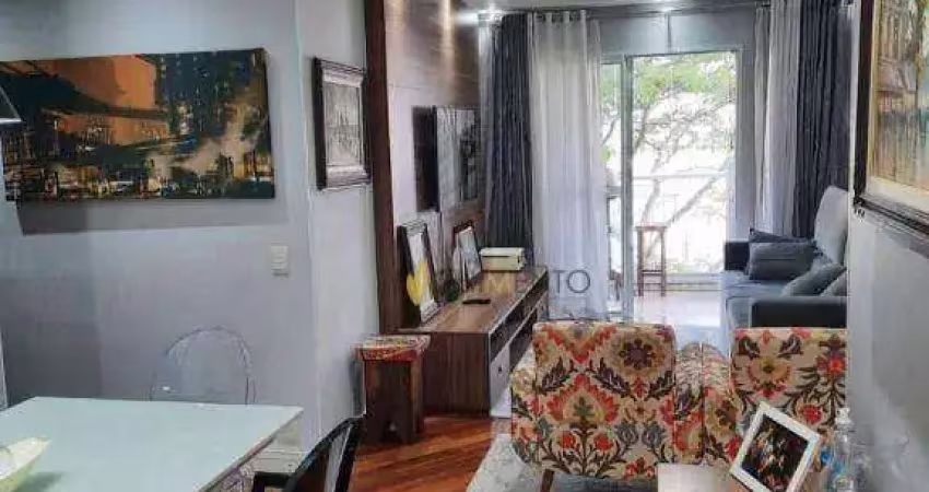 Apartamento com 3 dormitórios à venda, 100 m² - campestre - santo andré/sp