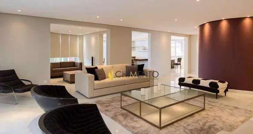 Apartamento com 4 dormitórios à venda, 346 m² por r$ 3.100.000,00 - jardim - santo andré/sp