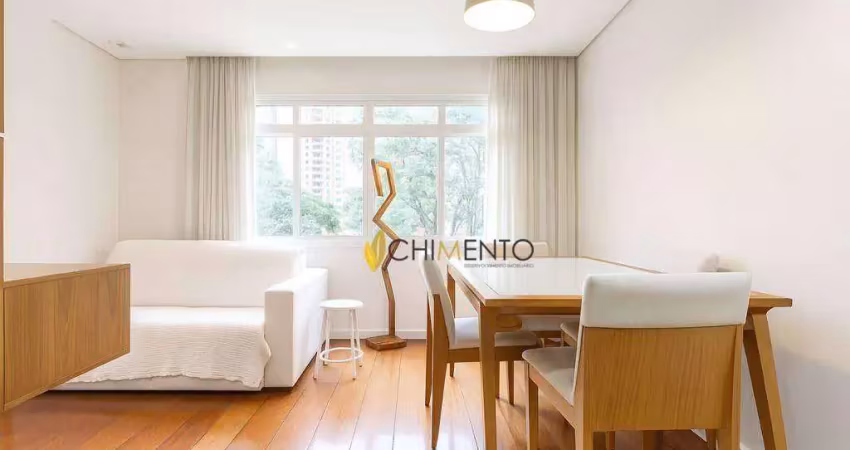 Apartamento com 2 dormitórios à venda, 60 m² por r$ 740.000,00 - itaim bibi - são paulo/sp