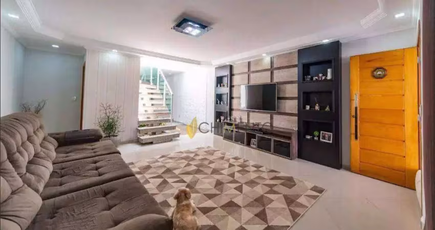 Casa com 4 dormitórios, 190 m² - venda por r$ 1.300.000,00 ou aluguel por r$ 11.000,00/mês - vila alpina - santo andré/sp