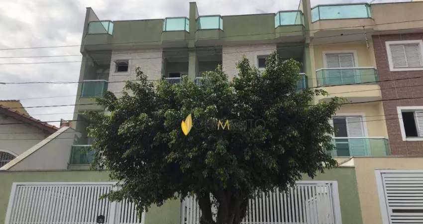 Apartamento com 2 dormitórios à venda, 53 m² por r$ 330.000,00 - vila tibiriçá - santo andré/sp