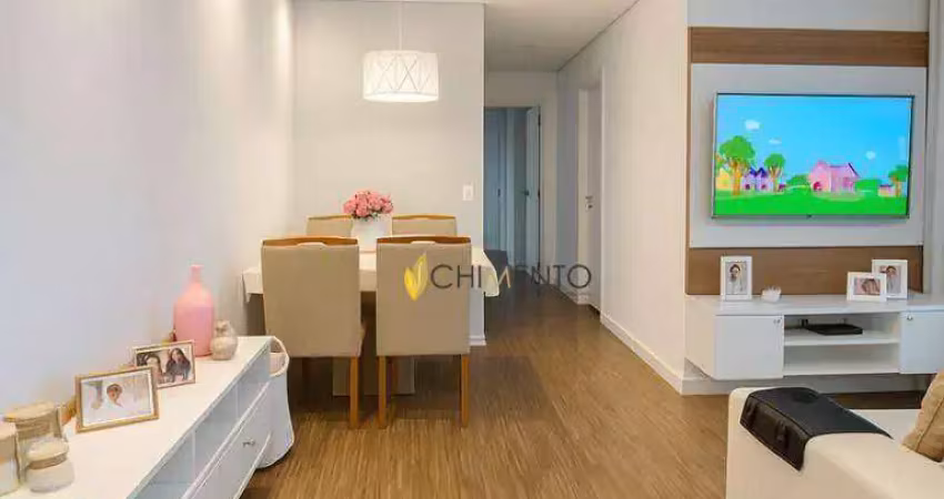 Apartamento com 3 dormitórios à venda, 65 m² por r$ 675.000,00 - campestre - santo andré/sp