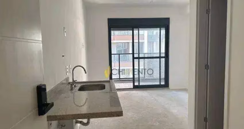 Apartamento com 1 dormitório à venda, 26 m² por r$ 396.000,00 - brooklin - são paulo/sp